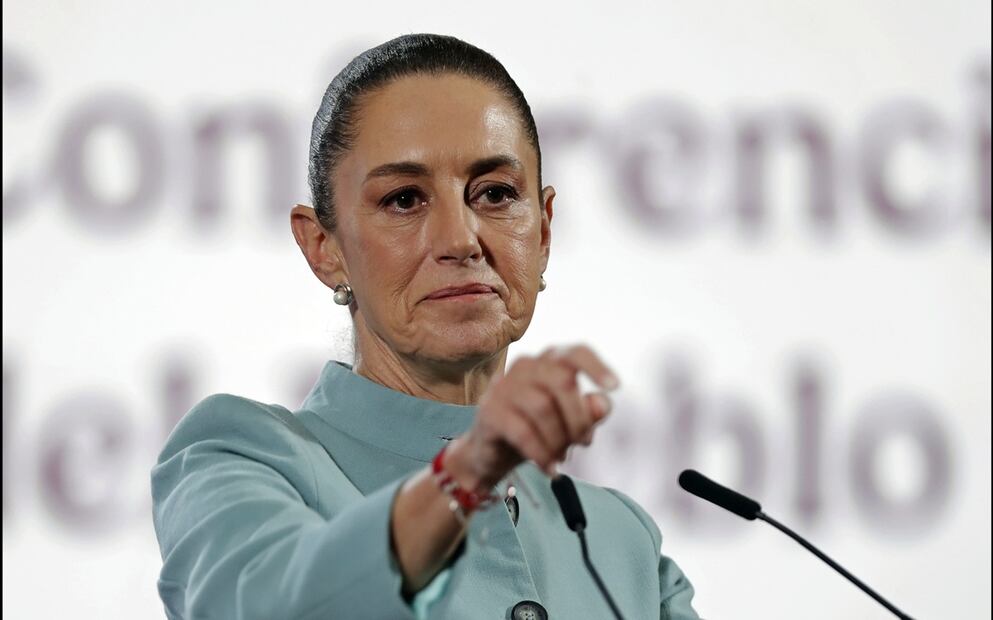 “Un privado no puede renombrar nuestro territorio”, dice Sheinbaum Pardo tras mencionar que si Google insiste en cambiar en sus plataformas Golfo de México por ‘Golfo de América’ se le demandará, luego del decreto del presidente estadounidense, Donald Trump. Foto: EFE