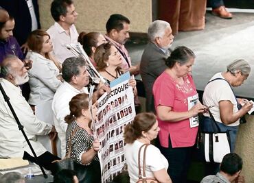 Resurge entre deudos de dolor la esperanza de justicia