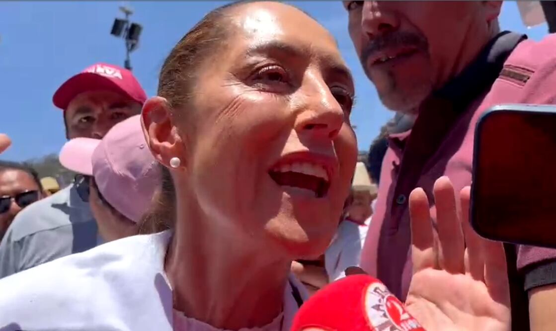 Claudia Sheinbaum Pardo dijo que espera asistir como cualquier ciudadano el 1 de julio al Zócalo capitalino