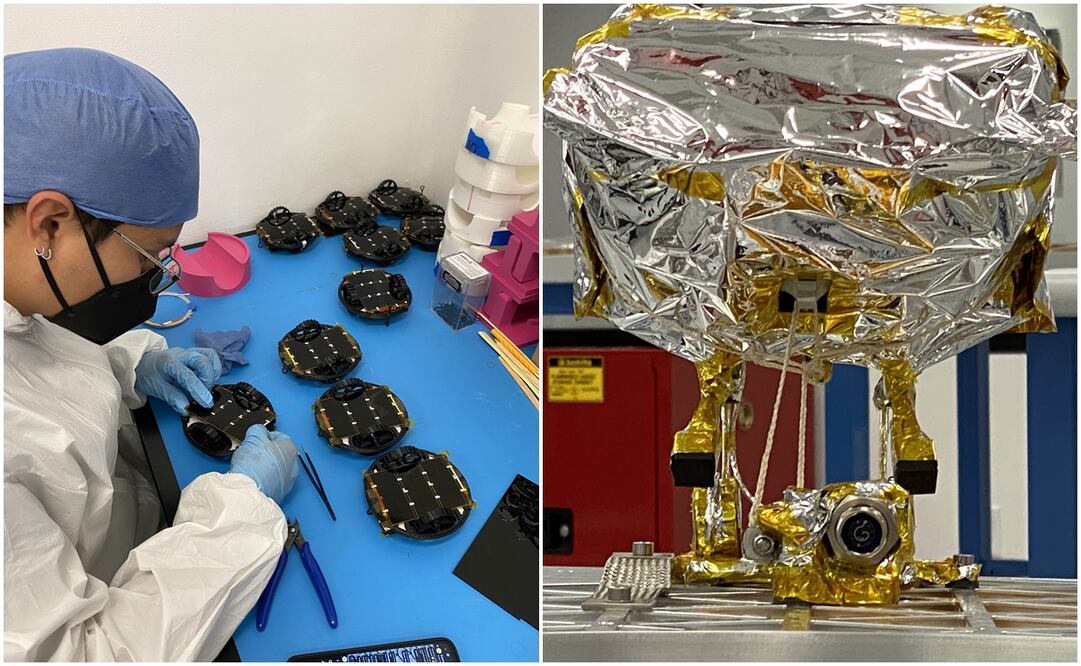 COLMENA, la primera misión mexicana y de la UNAM de exploración lunar. Foto: UNAM