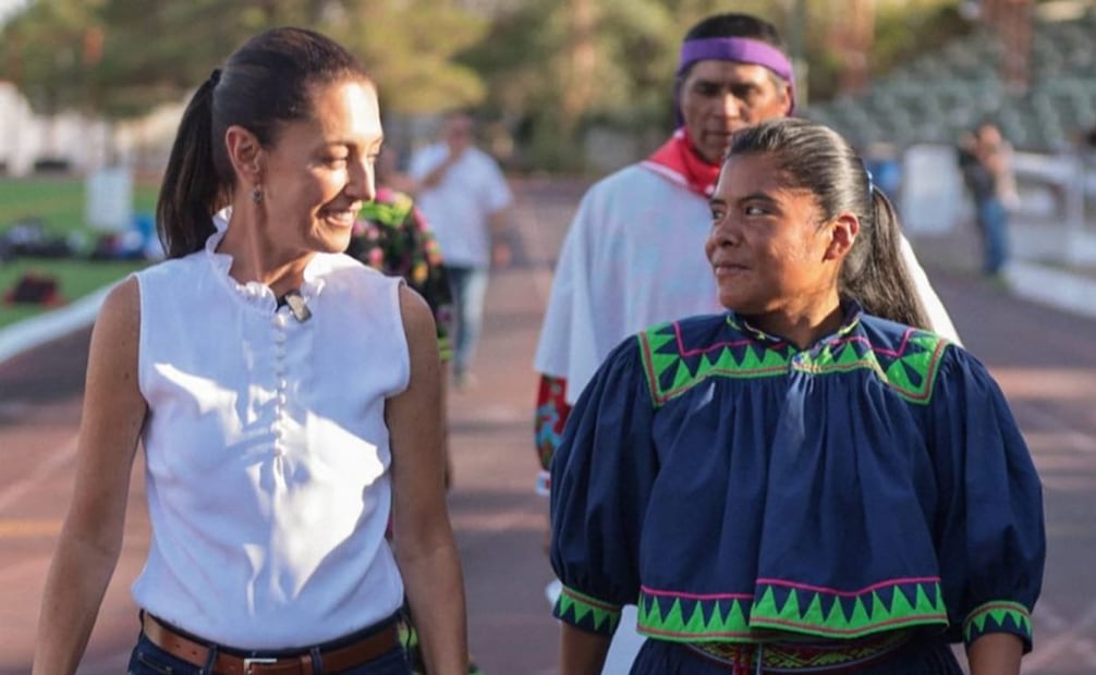 Aspirante a la presidencia Claudia Sheinbaum. Foto: Twitter @Claudiashein