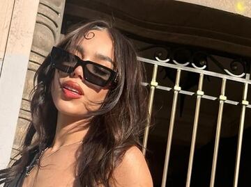 Danna celebra su cumpleaños en Madrid y enamora con su look