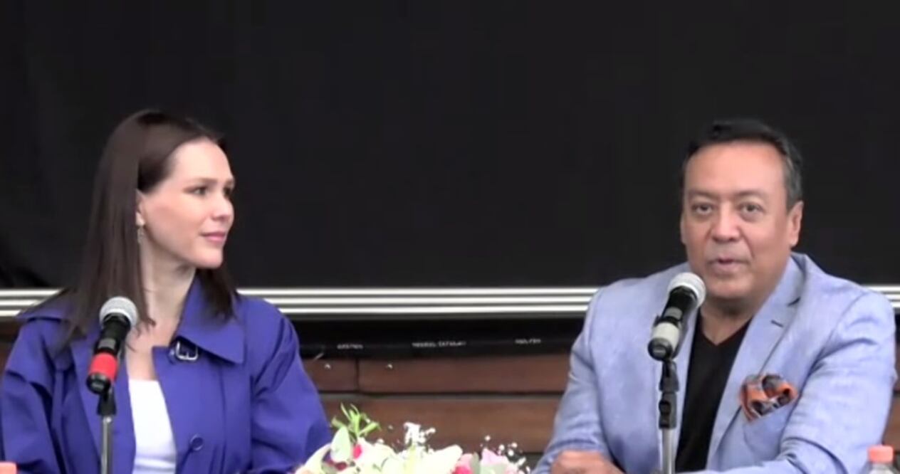 Kika Edgar y Carlos Cuevas. Foto: Captura