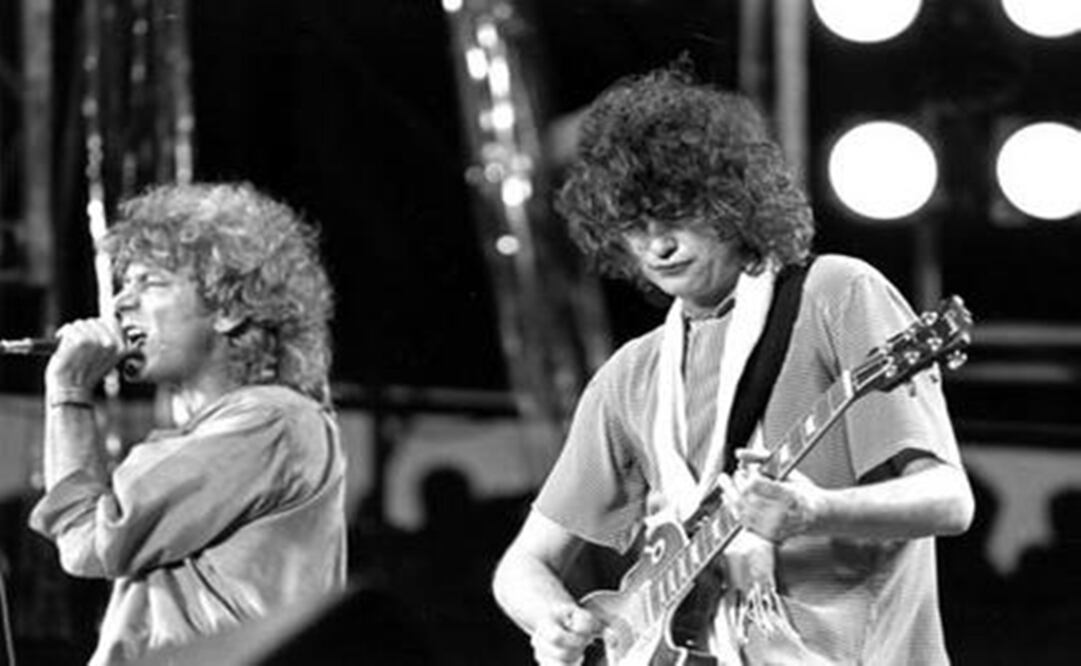 Robert Plant and Jimmy Page are in the middle of the controversy. (Photo: AP)