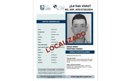 Localizan a joven reportado como desaparecido; es interno del Reclusorio Oriente