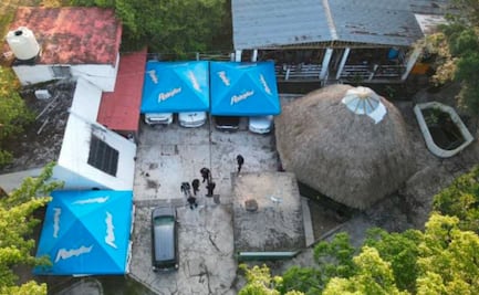 Ejecutan tres cateos en Veracruz vinculados a “El Fallo”, afín al CJNG; aseguran armas, granadas y vehículos