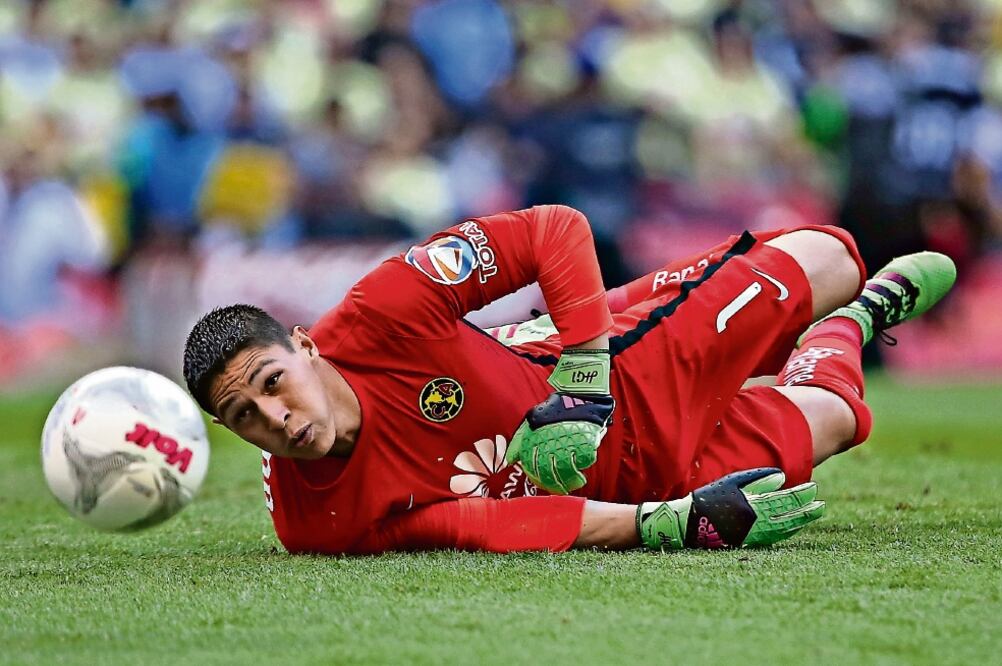 Hugo González ha cumplido como guardameta de las Águilas (AGUSTÍN CUEVAS. IMAGO7)