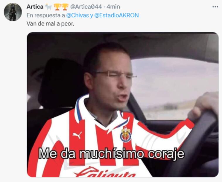 Chivas se salvó de perder contra Querétaro, pero no escapó de los memes