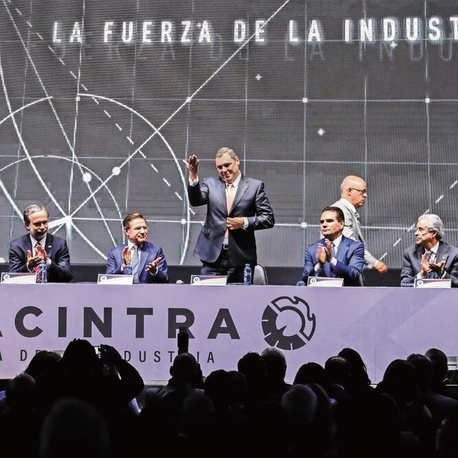Durante la Convención Nacional de Industriales 2019, Enoch Castellanos, presidente de Canacintra (c), dijo que se comparten los principios de honestidad y transparencia con el gobierno, pero hay que generar condiciones para ello. DIEGO S. SÁNCHEZ