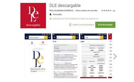 La RAE lanza aplicación de diccionario móvil sin conexión