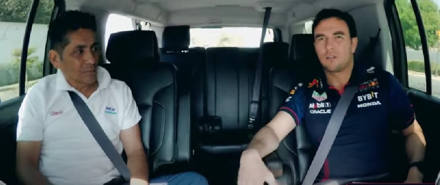 Campos fue el encargado de realizar una entrevista al piloto de Red Bull - Foto: Especial