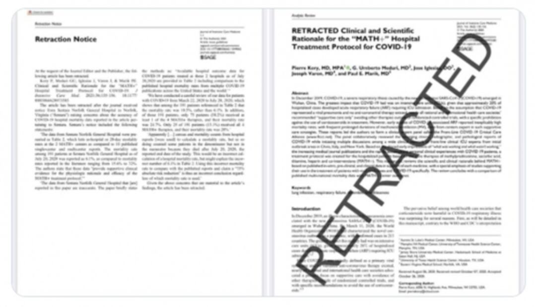 Investigación de ivermectina falseó datos sobre su efectividad contra el Covid-19