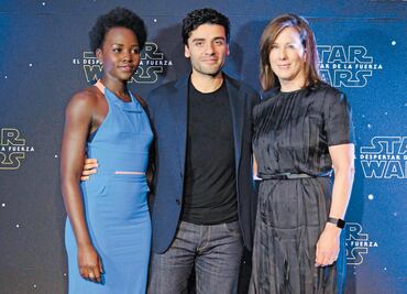 Nyong'o e Isaac presentan 8 minutos de "Star Wars"