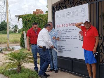Fovissste reporta 160 viviendas dañadas en Sinaloa por lluvias e inundaciones
