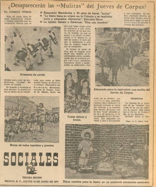 ROMA en EL UNIVERSAL. Así era México en 1971