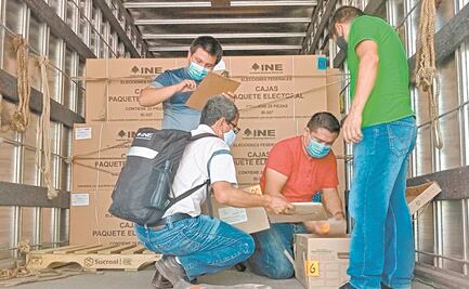 Chiapas: Arranca reparto de material electoral en 13 distritos