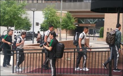 La Selección Mexicana llega a Houston