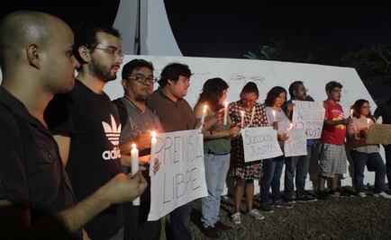 Protestan periodistas en Cancún y Chetumal contra asesinatos en México