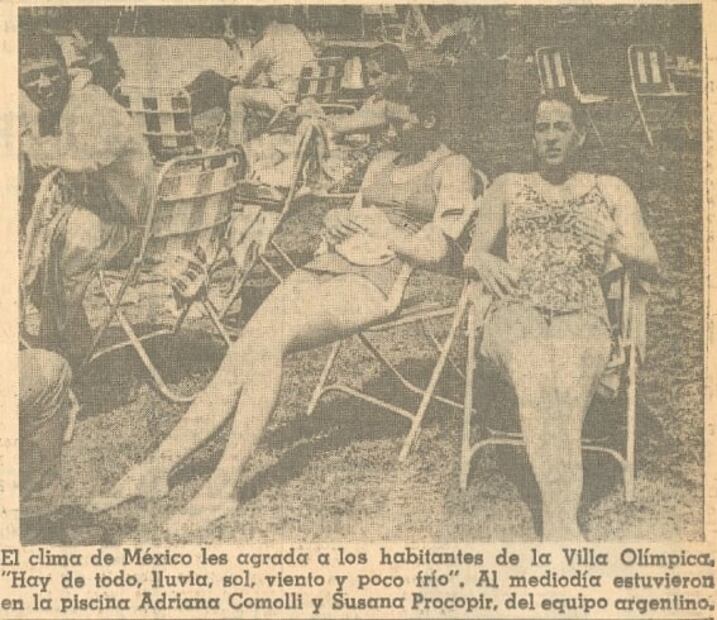 Discoteca con música “a go go” y cine: así era un día en la Villa Olímpica de México 68