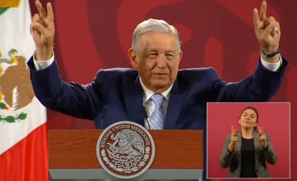 “Tranquilos, amor y paz”, pide AMLO en la mañanera por altercado entre periodista y youtuber