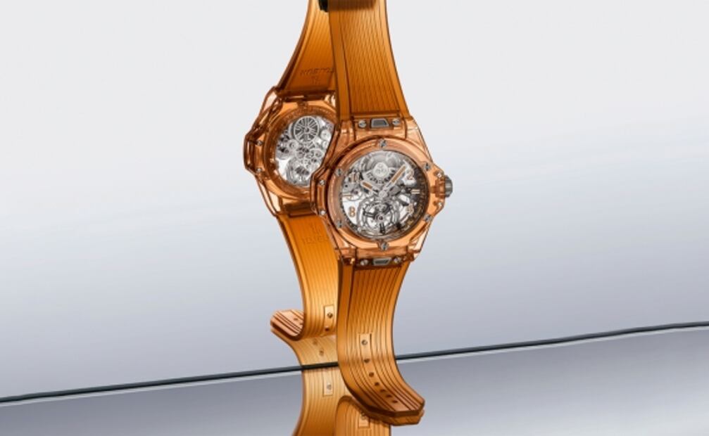 Hublot alucina con el nuevo Big Bang de zafiro naranja
