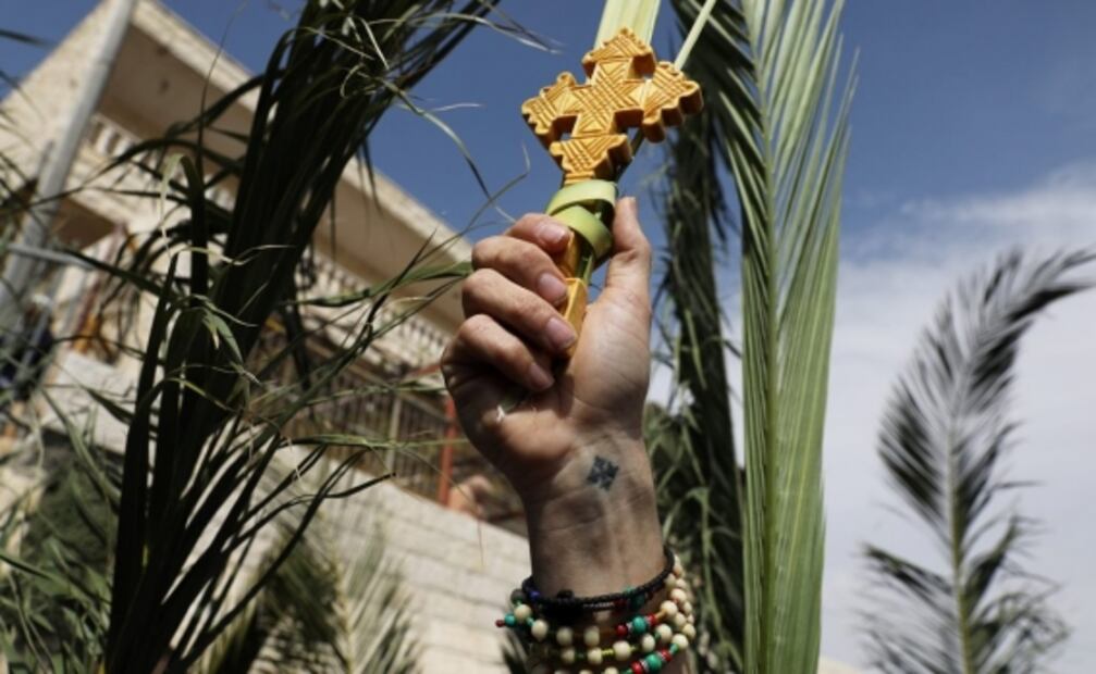 Canciones, bailes y hojas de palma adornaron el Domingo de Ramos en Jerusalén