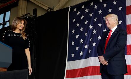 Los desplantes de Melania a Donald Trump