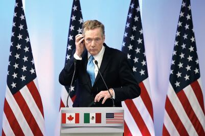 Para Lighthizer, se esperan días de “trabajo duro”