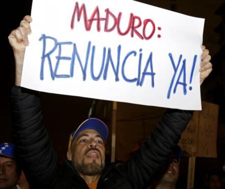 Un policía muerto y dos heridos en protesta opositora venezolana