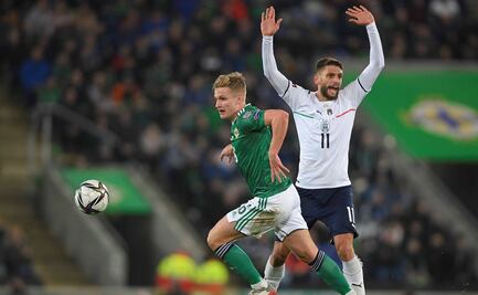 Italia no puede ante Irlanda del Norte y pierde su boleto al Mundial; jugará Repechaje