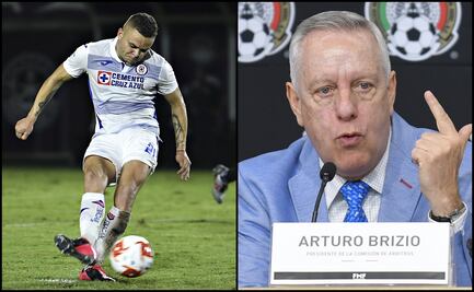 Arturo Brizio valida el penalti de dos toques