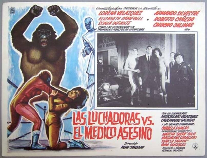 Películas de lucha libre y terror en el Panteón de San Fernando