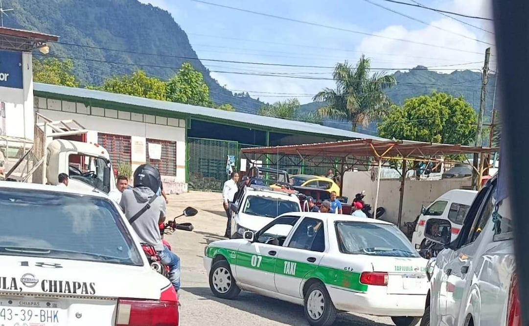 Denuncian detención de 5 motorepartidores en Chiapas (28/07/2025). Foto: Especial