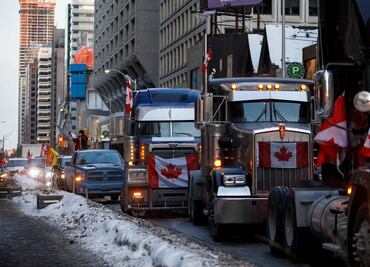 Declaran estado de emergencia en Ottawa por protesta de opositores a medidas sanitarias