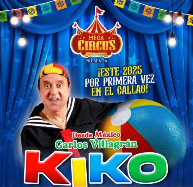 Carlos Villagrán "Kiko" ofrecerá show en Perú. El actor de 81 años había dicho que ya no le daría vida a este personaje.