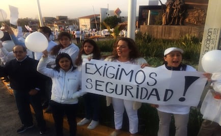 Protestan contra feminicidios en Naucalpan