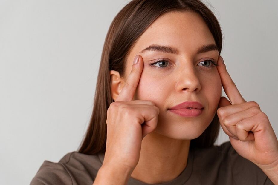 Las ojeras y algunas líneas de expresión se pueden siavizar con rellenos faciales. Foto: Freepik