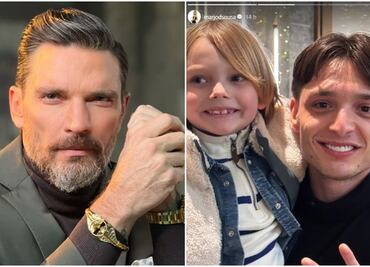Julián Gil exhibe comentarios en contra de Marjorie de Sousa en foto de Peso Pluma con su hijo