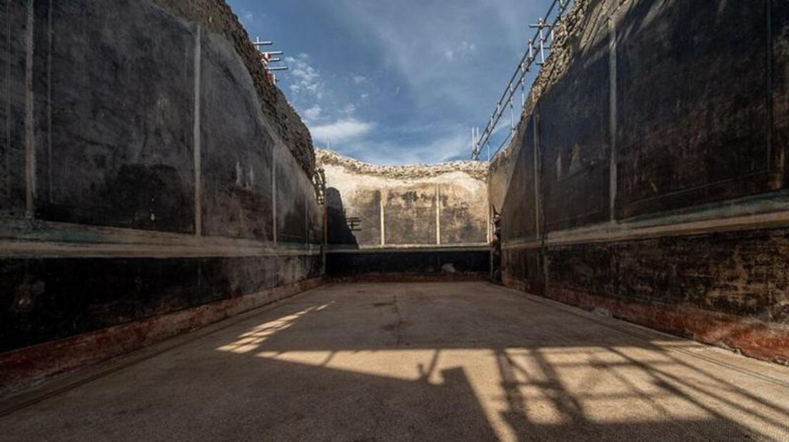 La habitación negra apareció en las últimas semanas. Foto: BBC/TONY JOLLIFFE