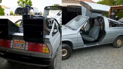 Convierte un Renault 11 en el DeLorean de Volver al Futuro