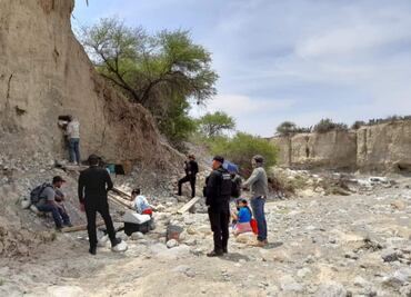 Hallan presuntos restos de mamut en Tamaulipas; INAH realiza trabajos de excavación