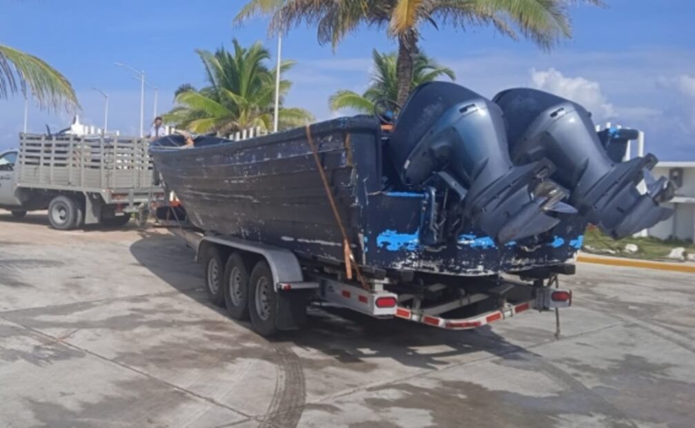 Marina asegura mil 800 kilos de droga en el municipio de Bacalar, Quintana Roo