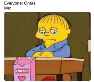 Estos son los mejores memes del ¿Ontas?