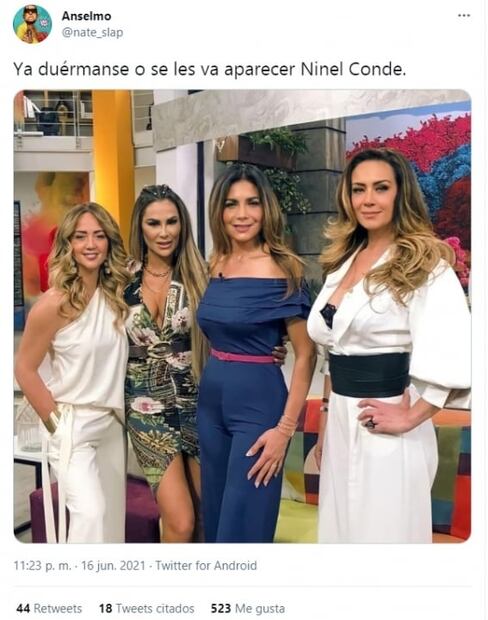 Rostro de Ninel Conde provoca burlas en redes