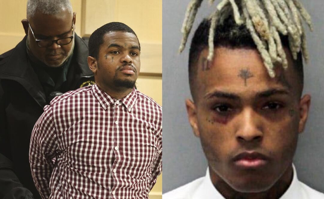 Otorgan cadena perpetua a asesinos del rapero XXXTentacion. Fotos: Carline Jean/South Florida Sun-Sentinel via AP, Pool/  Dade Corrections & Rehabilitation Department via AP, Archivo EL UNIVERSAL.