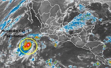 Seymour intensifies into Category 1 hurricane
