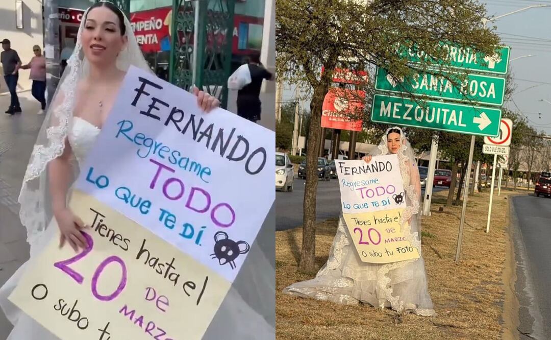 La joven capturó la atención por su manera de manifestarse al perder miles de pesos. Fotos: Redes Sociales