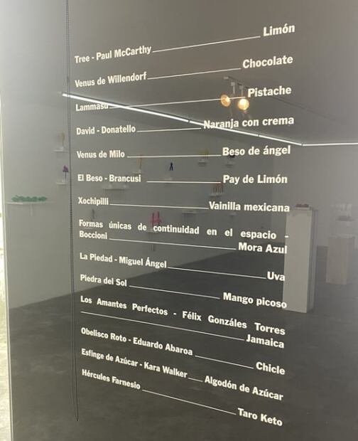 Cómete una obra de arte en una paleta de hielo