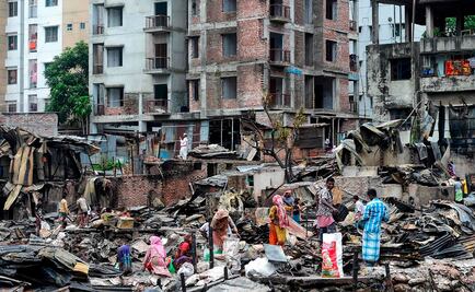 Incendio en Bangladesh deja sin hogar a 50 mil personas
