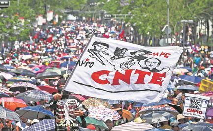 Advierte la CNTE que no permitirá ser "domesticada"